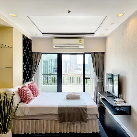 Center Bangkok Suite Next To Platinum Mall Exterior photo