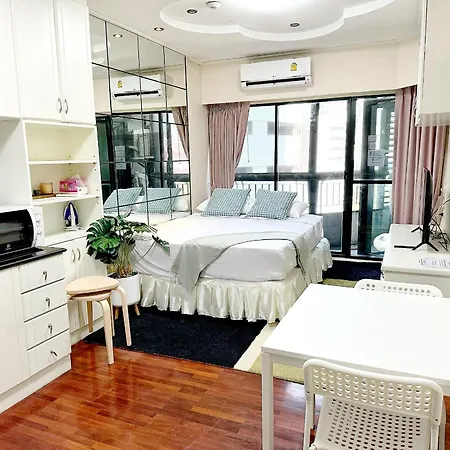 Center Bangkok Suite Next To Platinum Mall Exterior photo