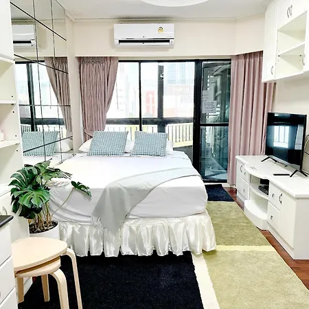 Center Bangkok Suite Next To Platinum Mall Exterior photo